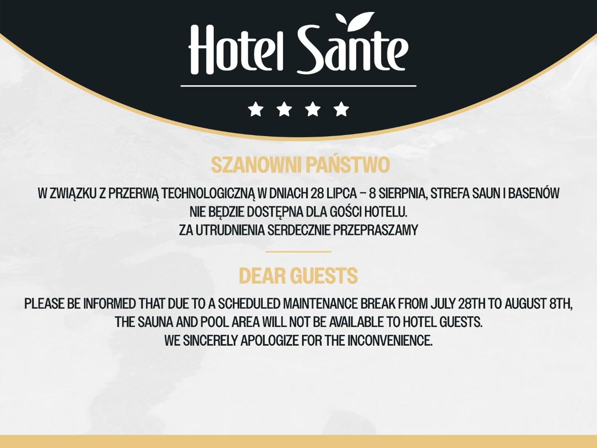Hotel Sante Warsaw Exterior photo
